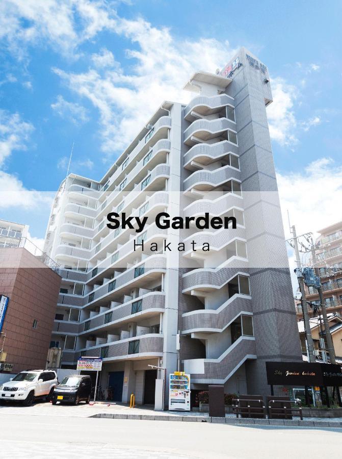 Sky Garden Hakata Aparthotel Fukuoka  Buitenkant foto